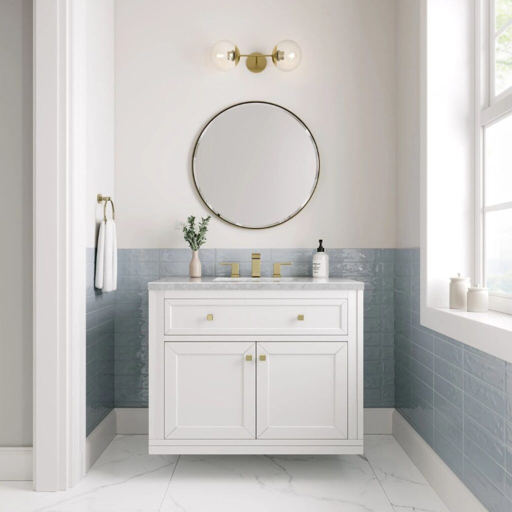 Single Sink Vanities – Trendy Cabinets